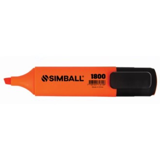Resaltador Simball 1800 naranja