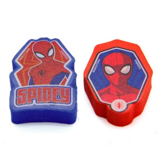 Goma troquelada spiderman en bolsa
