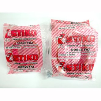 Cinta adhesivo de ppp doble faz 36x 25 Stiko