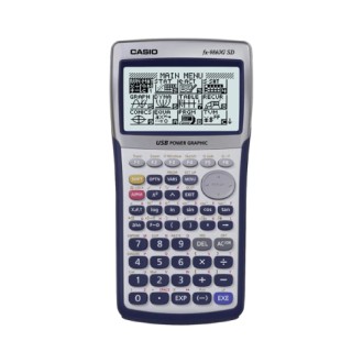 Calculadora Casio cientifica fx-9860gii usb 64kb ram 1.5mb flash memory