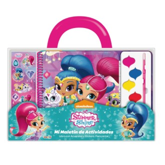 Set maletin de acuarelas shimmer & shine