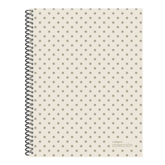 Cuaderno 21 x 27 ledesma coleccion tapa dura 84 hs ray espiral