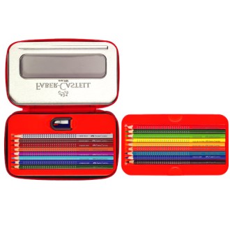 Pinturitas Faber-Castell jumbo grip set lata x 16 