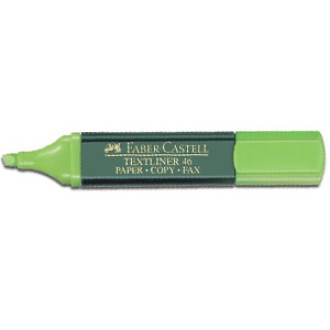 Resaltador Faber-Castell t46/48 verde