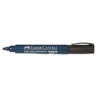 Marcador Faber-Castell 52 permanente punta red. negro